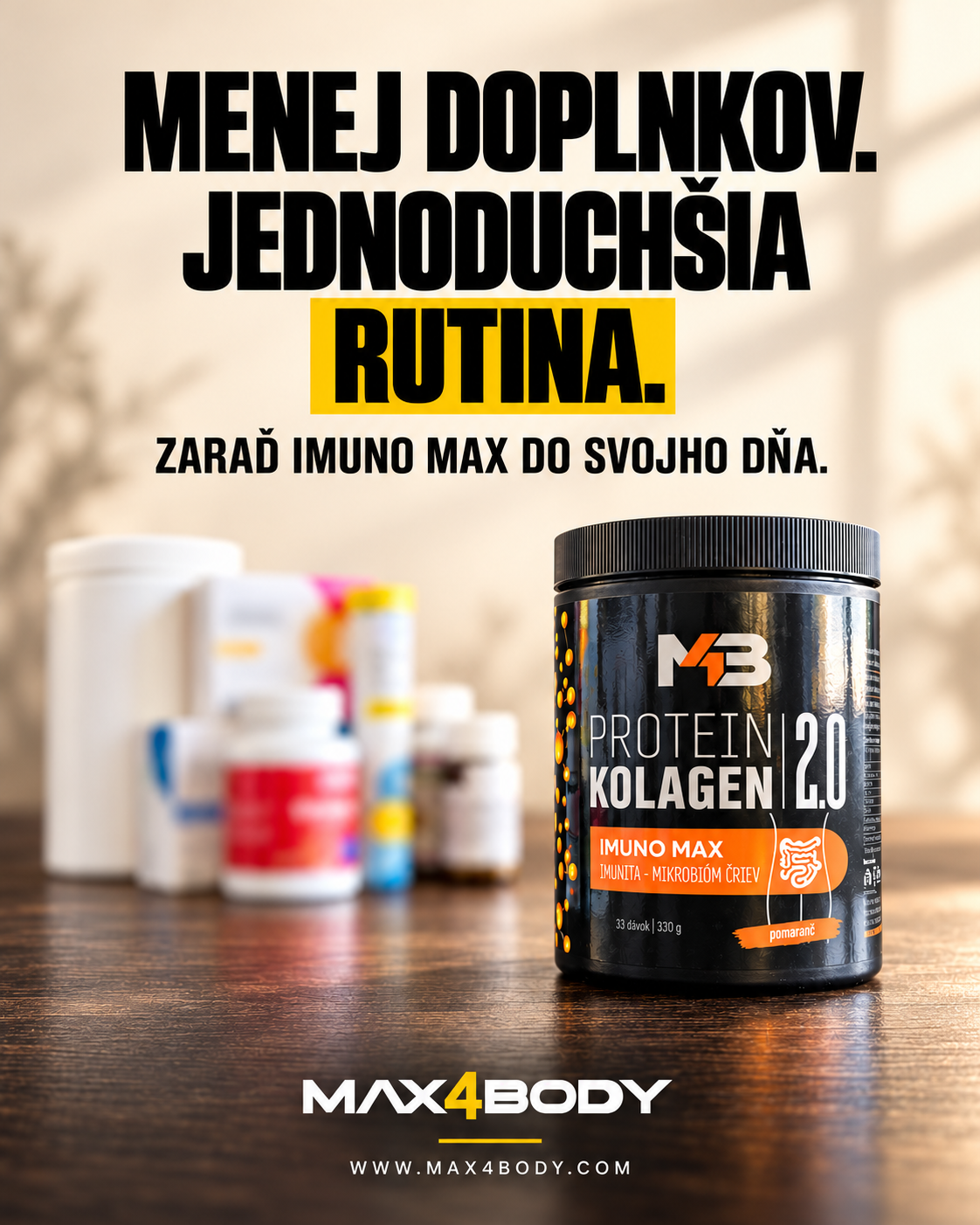 Prémiová rutina s IMUNO MAX